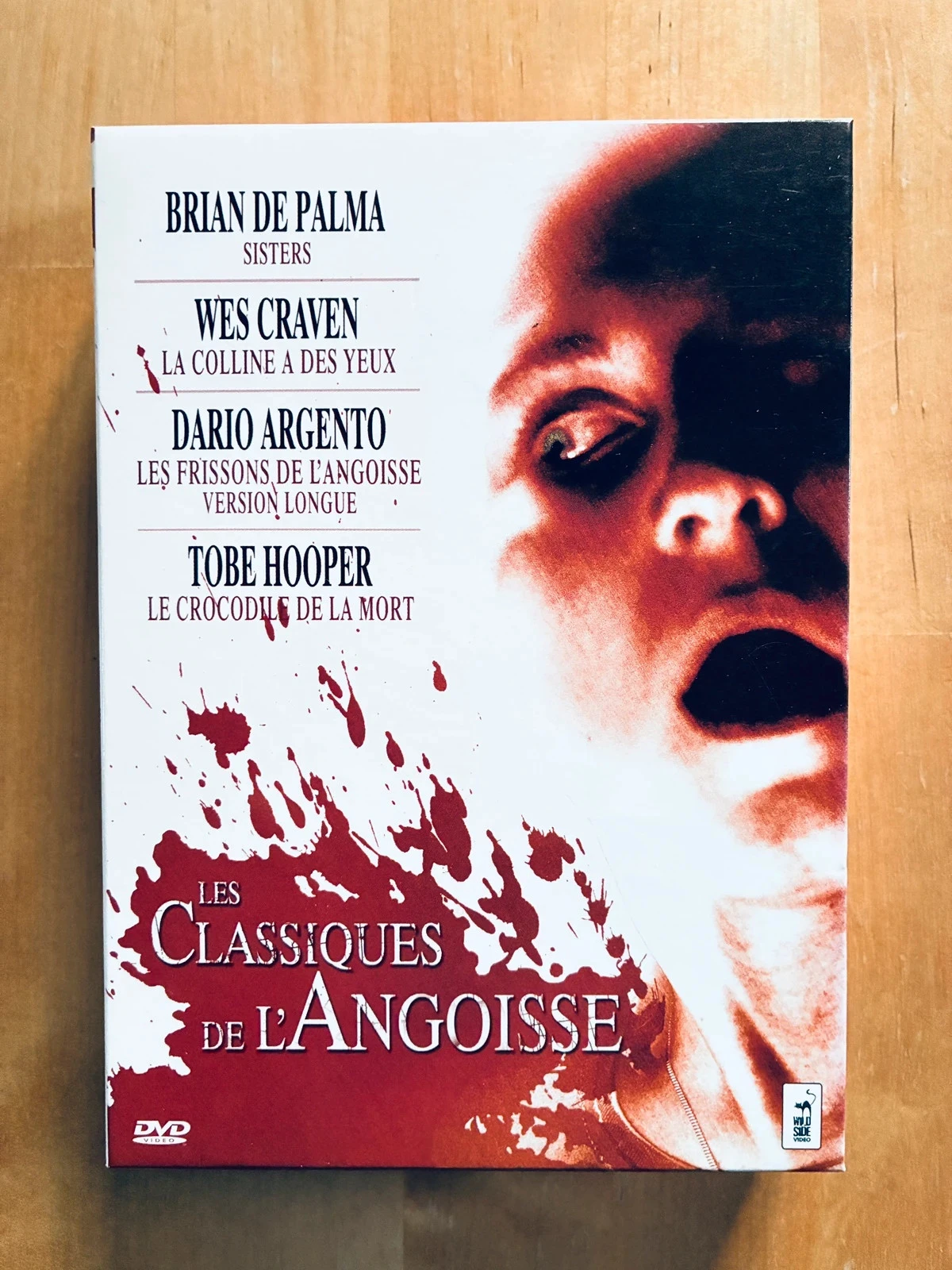 Coffret 4 DVD Les classiques de l’angoisse.